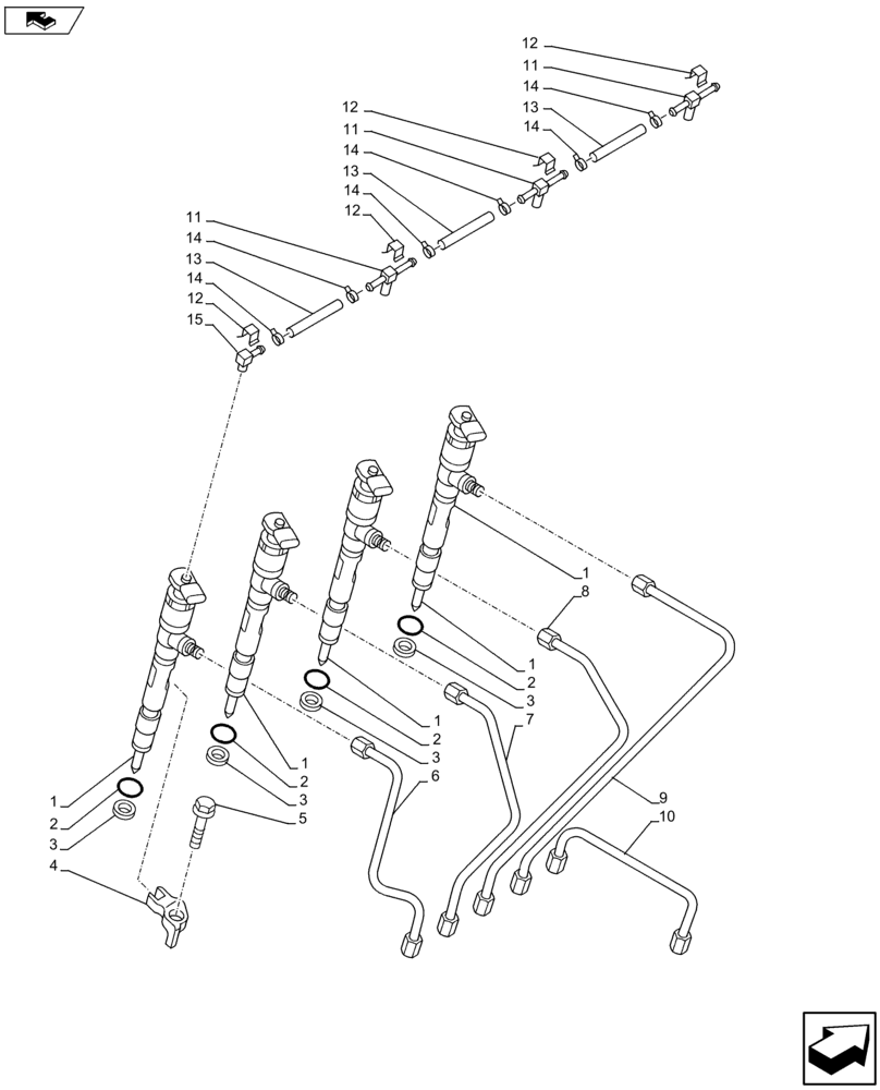 PIPE (10.218.AE) - FUEL INJECTOR SYSTEM | ref:VI8982102830