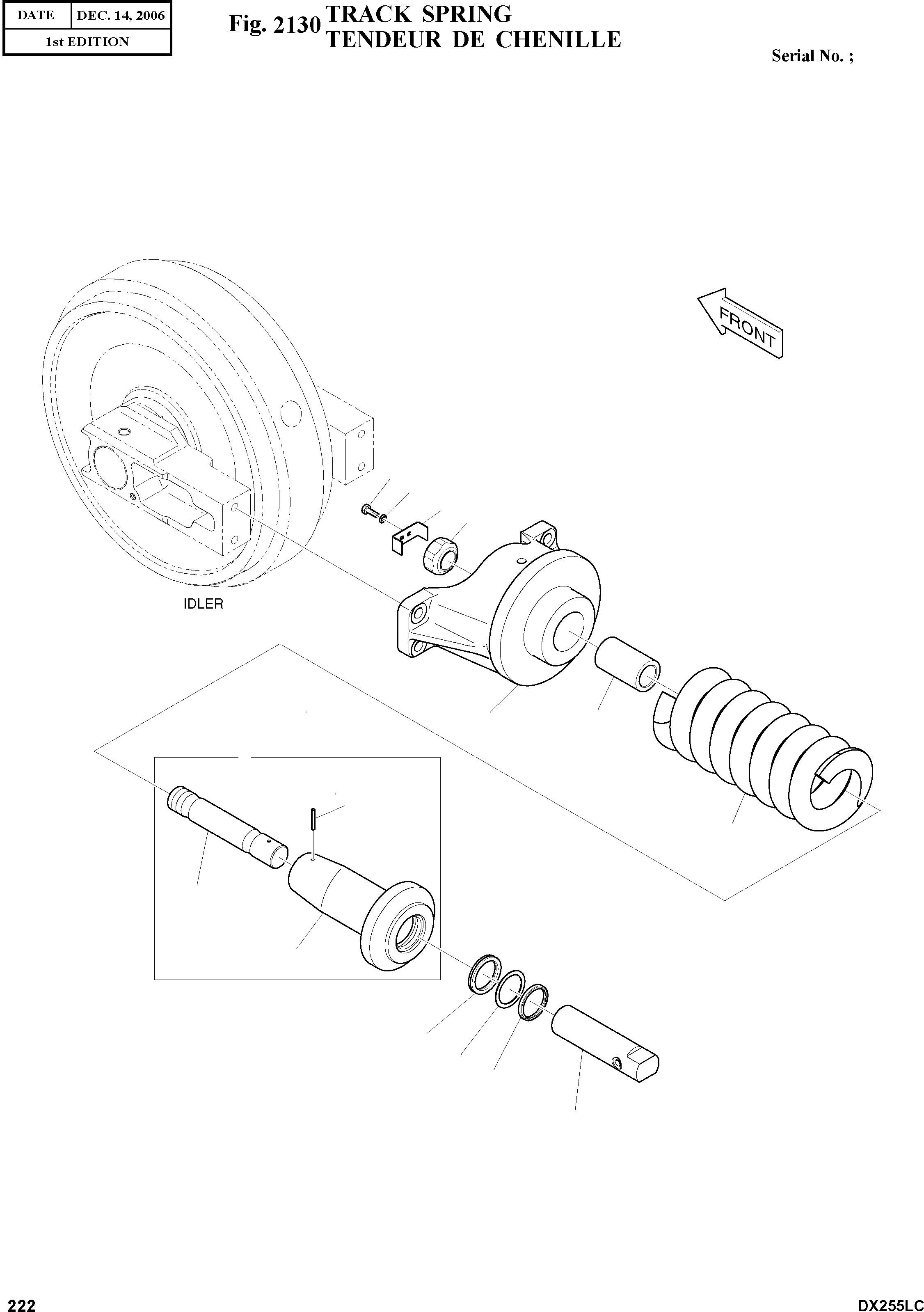 SPACER TRACK SPRING | ref:K1011855A