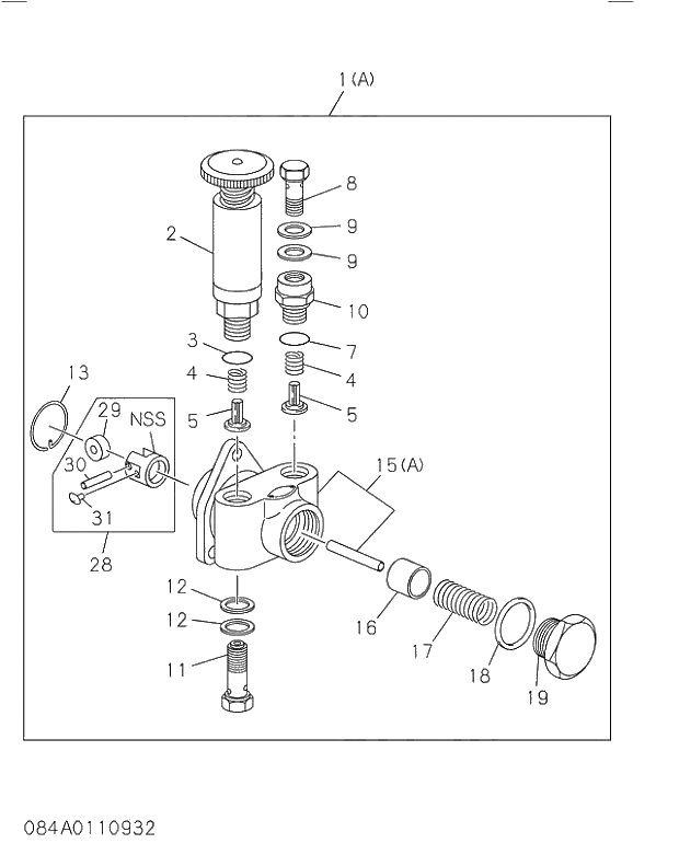 VALVE; FUEL FEED PUMP 084 FEED PUMP; INJECTION PUMP. | ref:1157550020