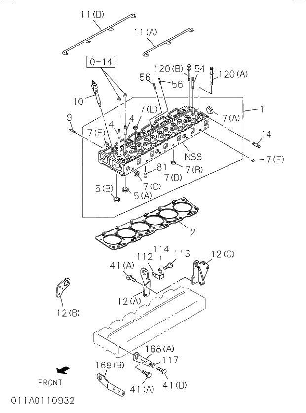 CUP; SEALING,CYL HEAD 011 CYLINDER HEAD. | ref:9111296010