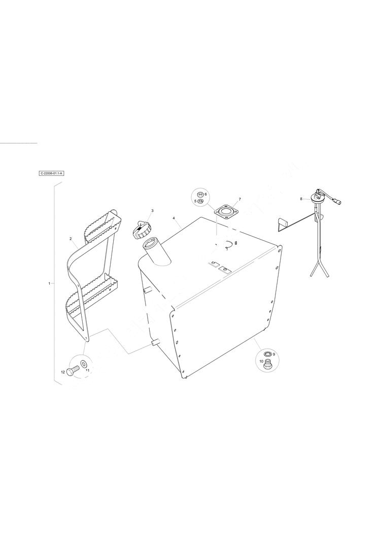 FUEL FILLER CAP Fuel System - Fuel Tank (22006C01.1) | ref:6112530M1