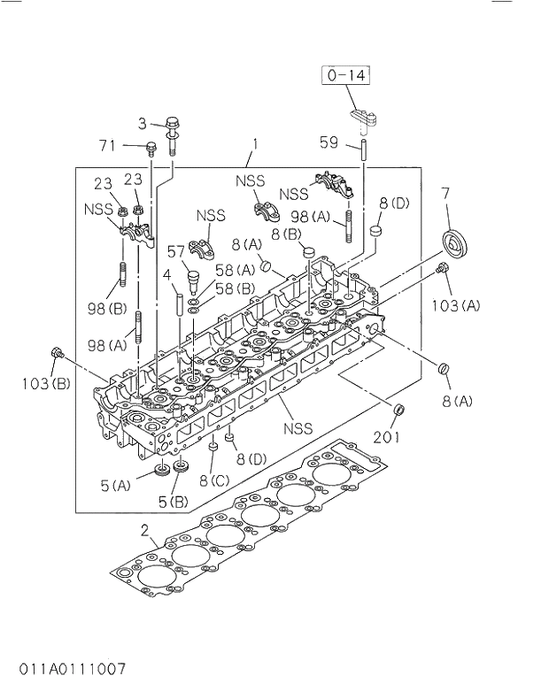 CUP; SEALING,WATER JACKET 011 CYLINDER HEAD. | ref:1096000122